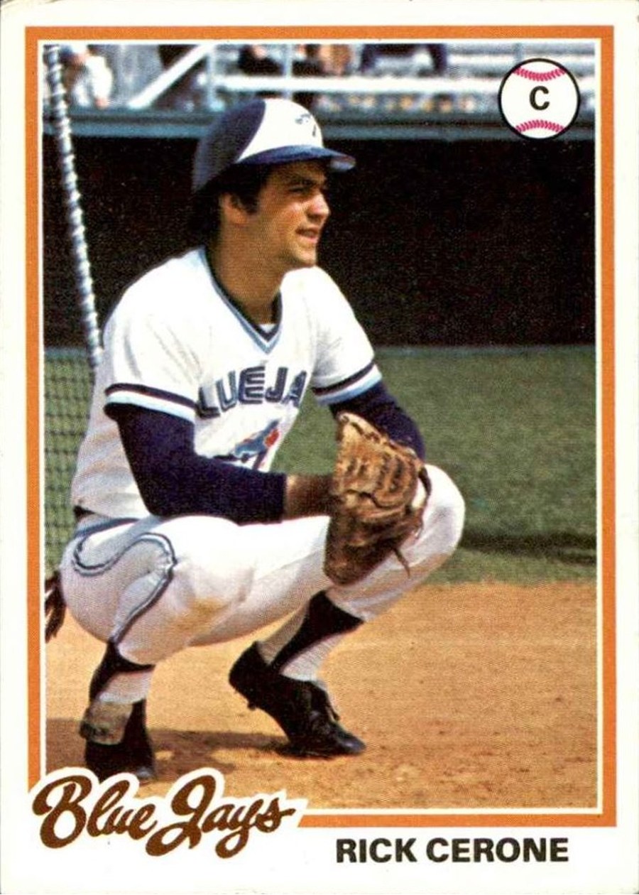 1978 Topps #469 Rick Cerone, Toronto Blue Jays