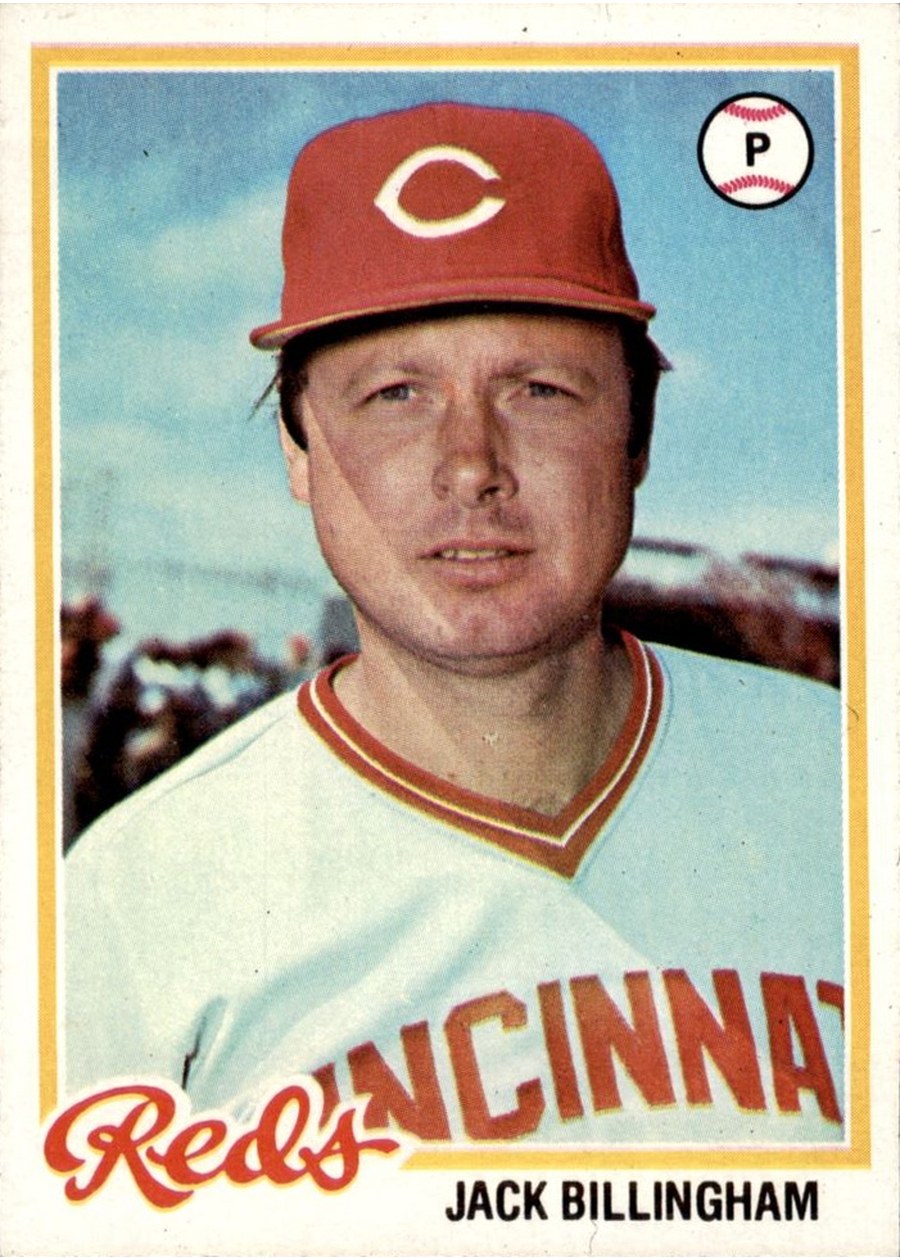 1978 Topps #47 Jack Billingham, Cincinnati Reds