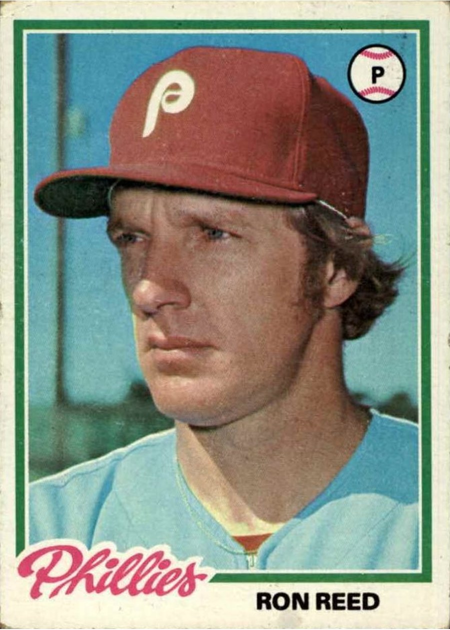 1978 Topps #472 Ron Reed, Philadelphia Phillies