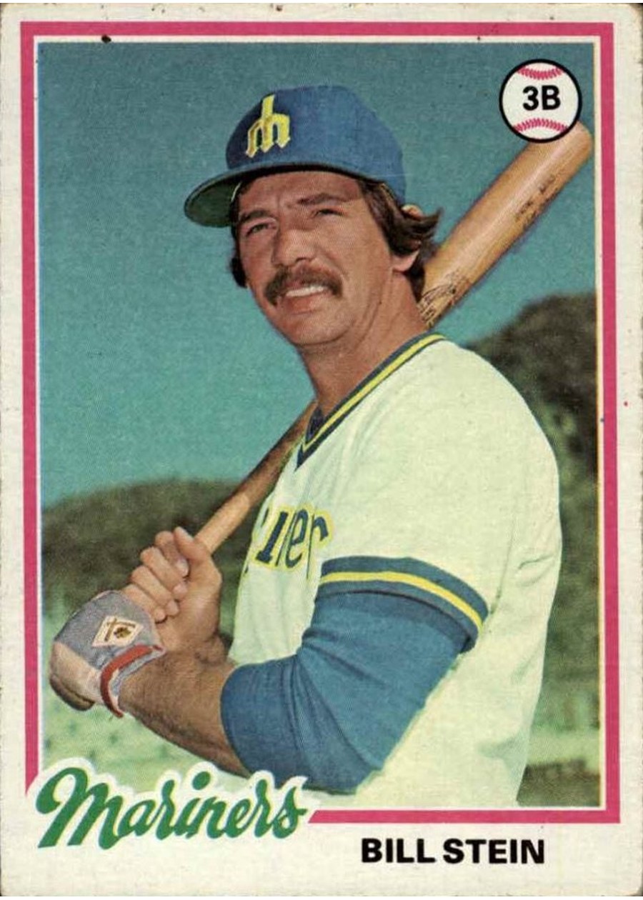 1978 Topps #476 Bill Stein, Seattle Mariners