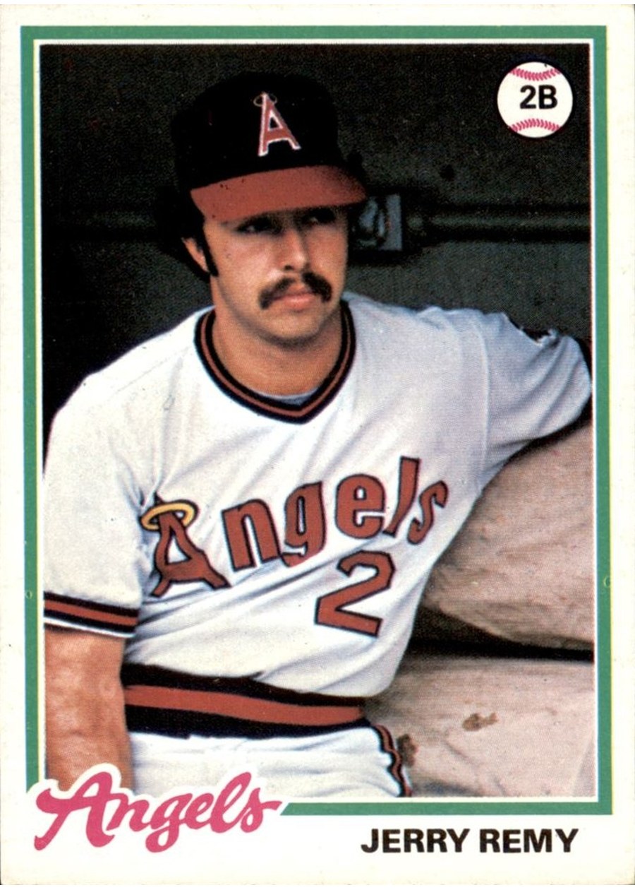 1978 Topps #478 Jerry Remy, California Angels
