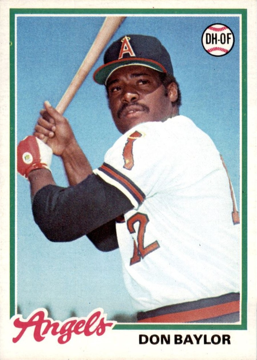 1978 Topps #48 Don Baylor, California Angels
