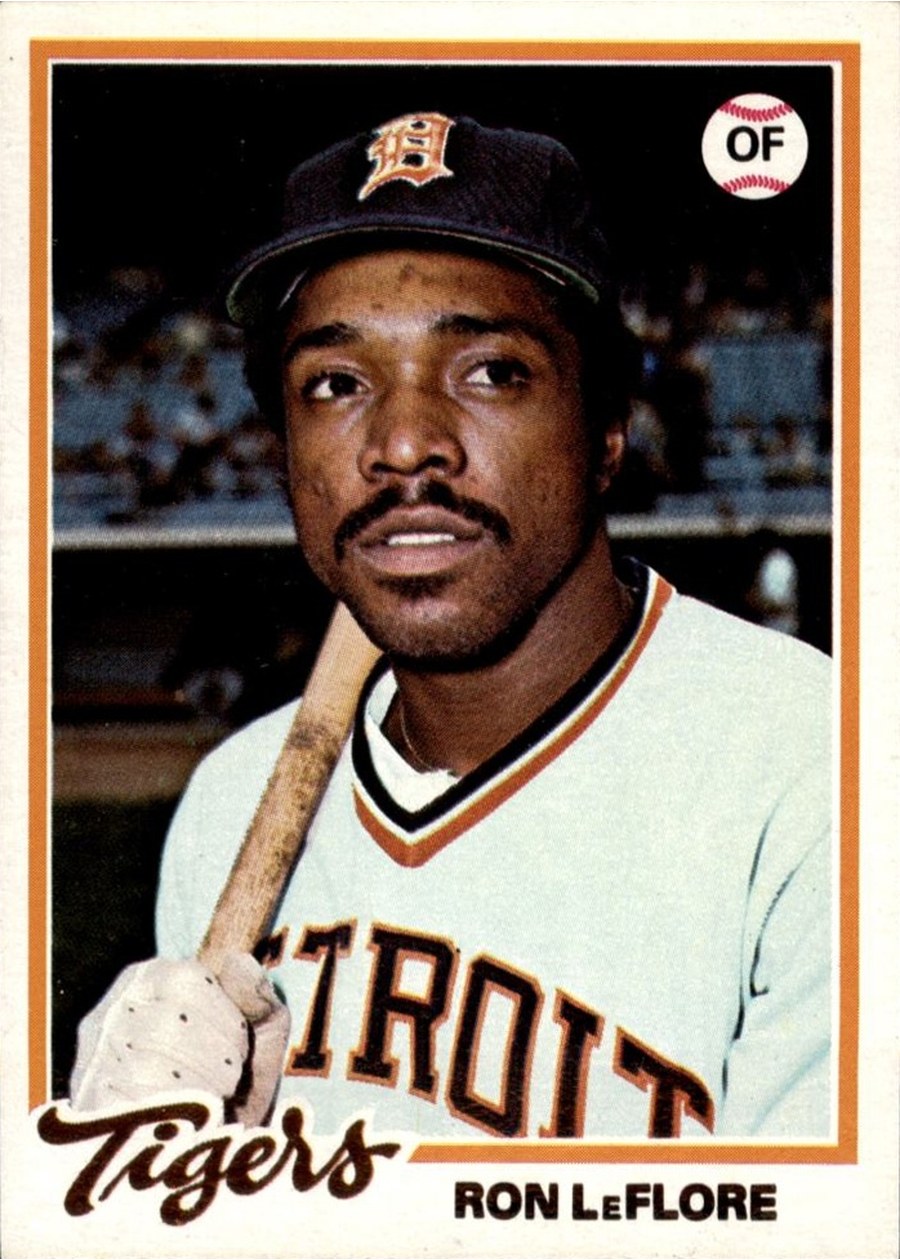 1978 Topps #480 Ron LeFlore, Detroit Tigers