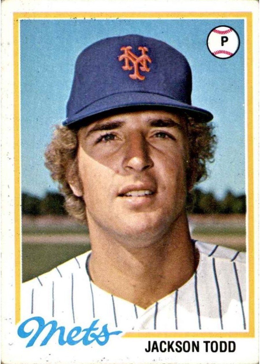 1978 Topps #481 Jackson Todd, New York Mets