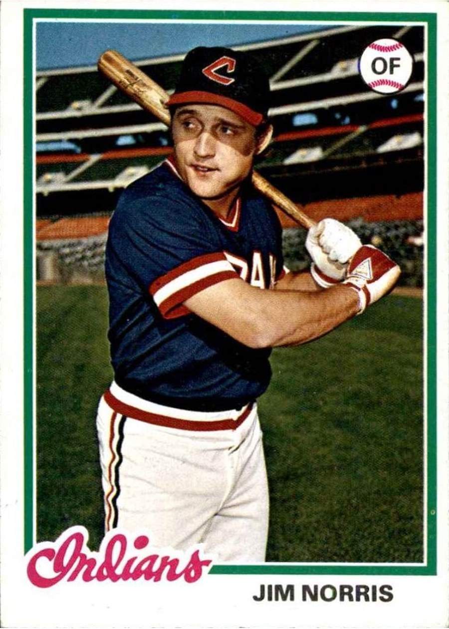 1978 Topps #484 Jim Norris, Cleveland Indians