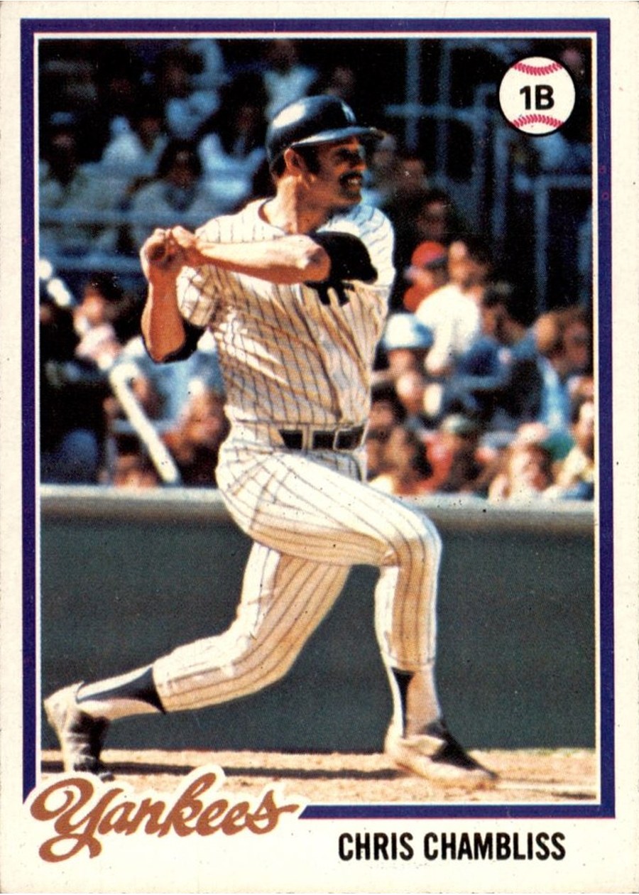 1978 Topps #485 Chris Chambliss, New York Yankees