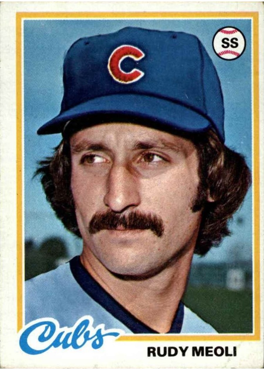 1978 Topps #489 Rudy Meoli, Chicago Cubs