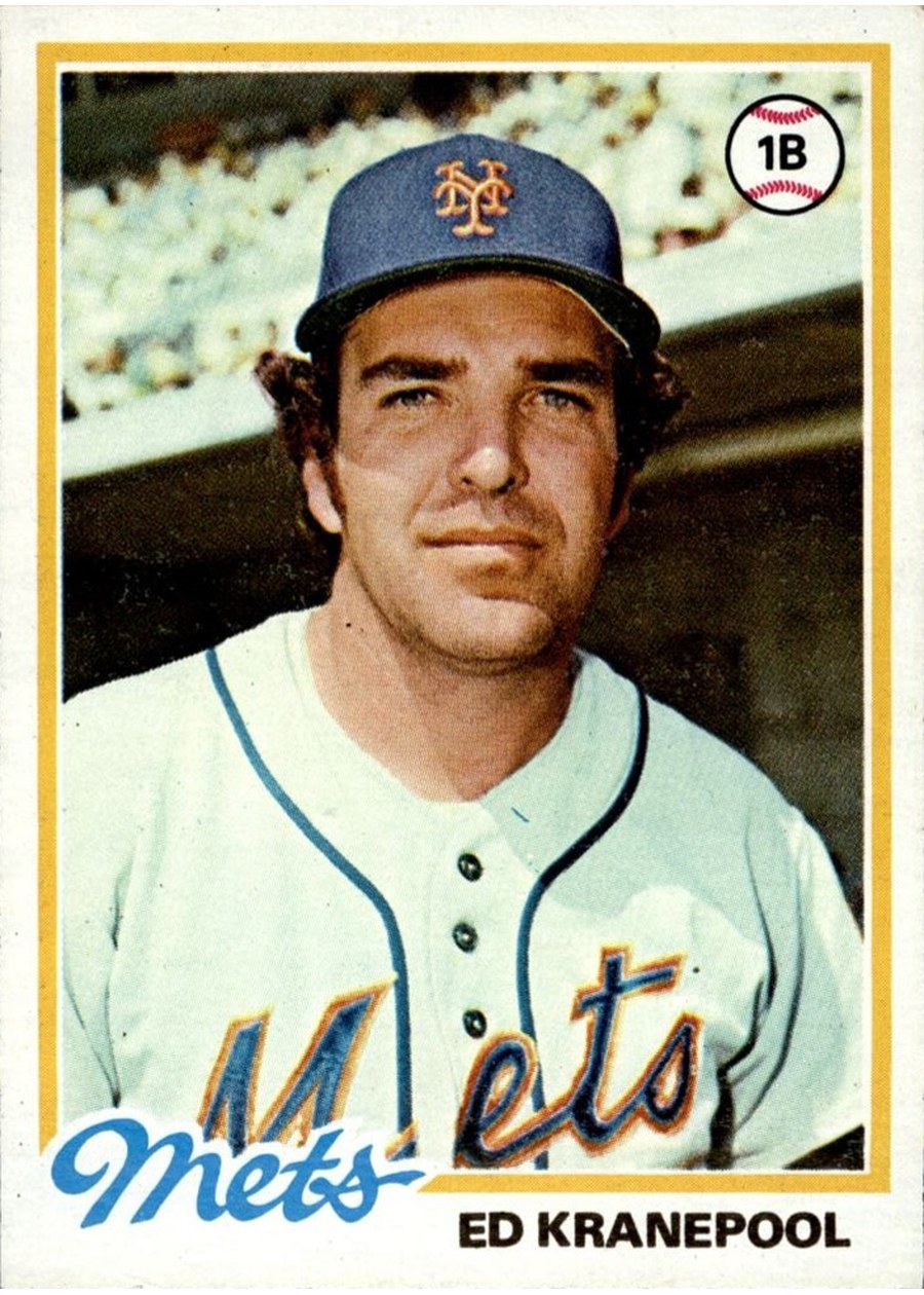 1978 Topps #49 Ed Kranepool, New York Mets