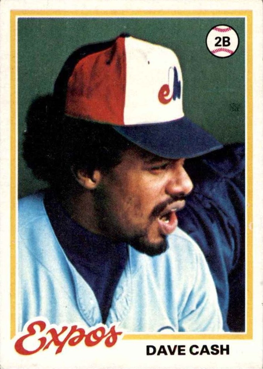 1978 Topps #495 Dave Cash, Montreal Expos