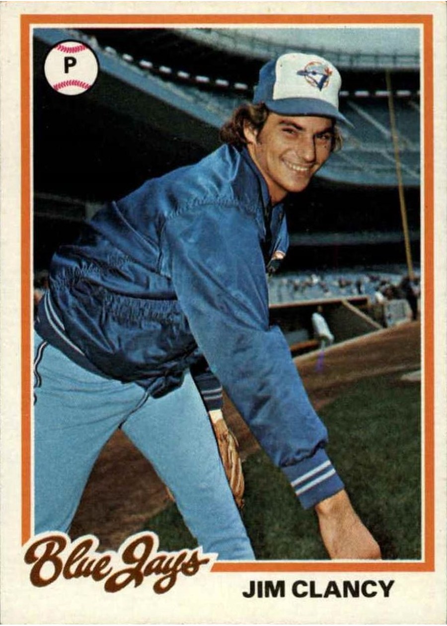 1978 Topps #496 Jim Clancy, Toronto Blue Jays