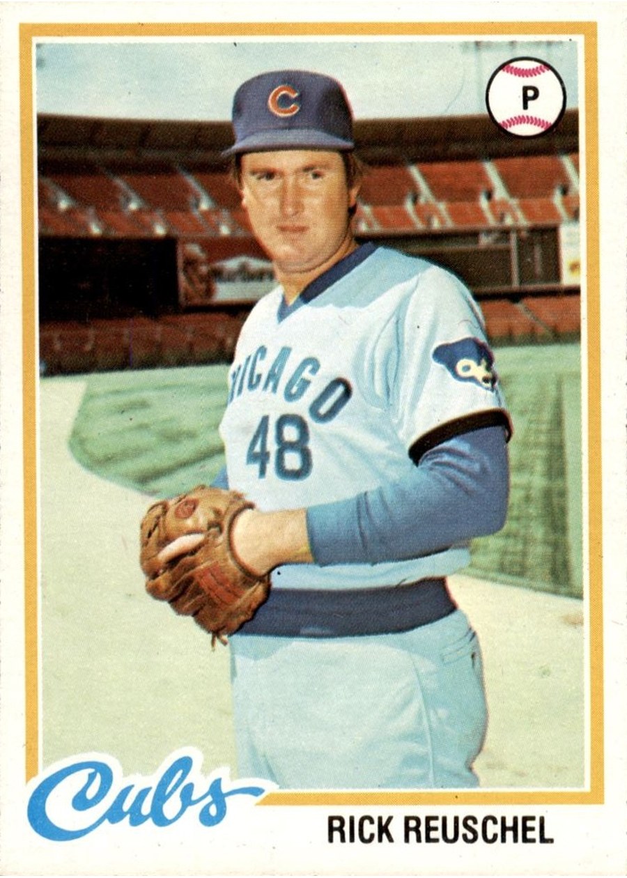 1978 Topps #50 Rick Reuschel, Chicago Cubs