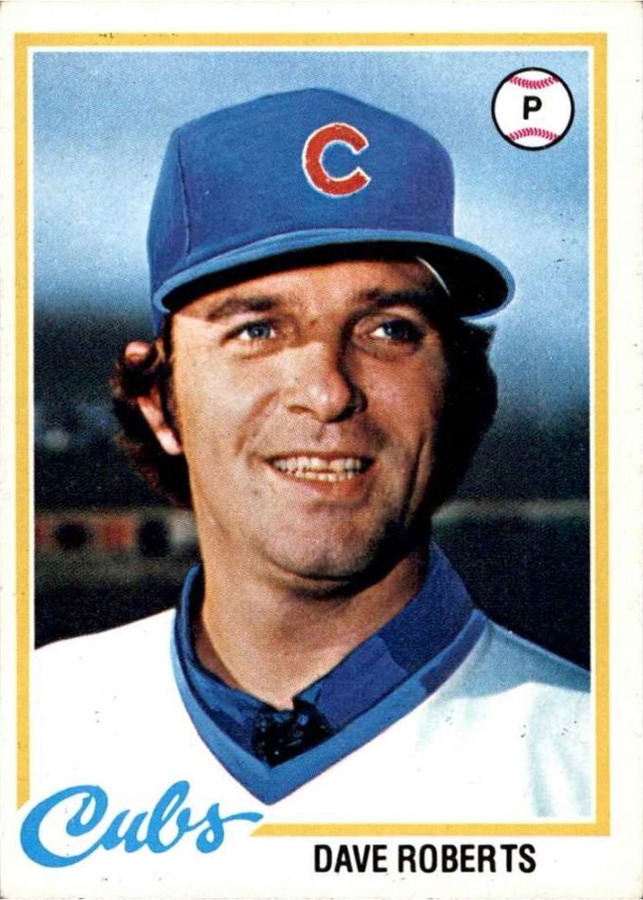 1978 Topps #501 Dave Roberts, Chicago Cubs