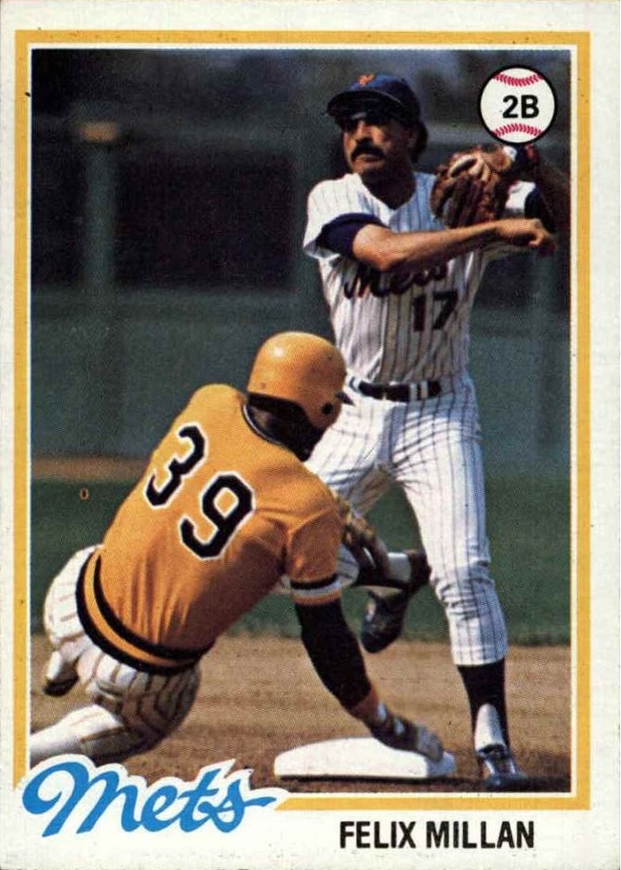 1978 Topps #505 Felix Millan, New York Mets