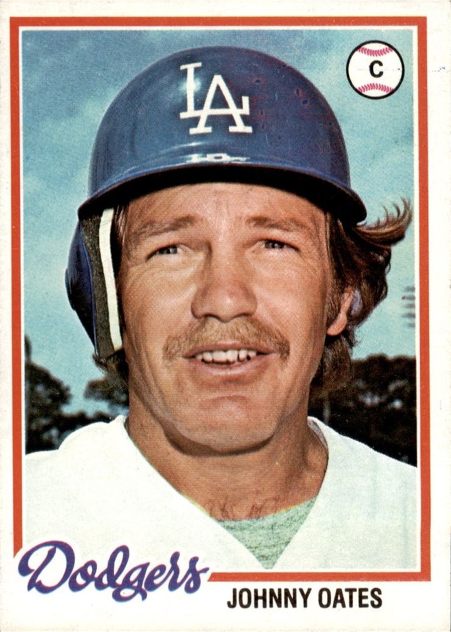 1978 Topps #508 Johnny Oates, Los Angeles Dodgers