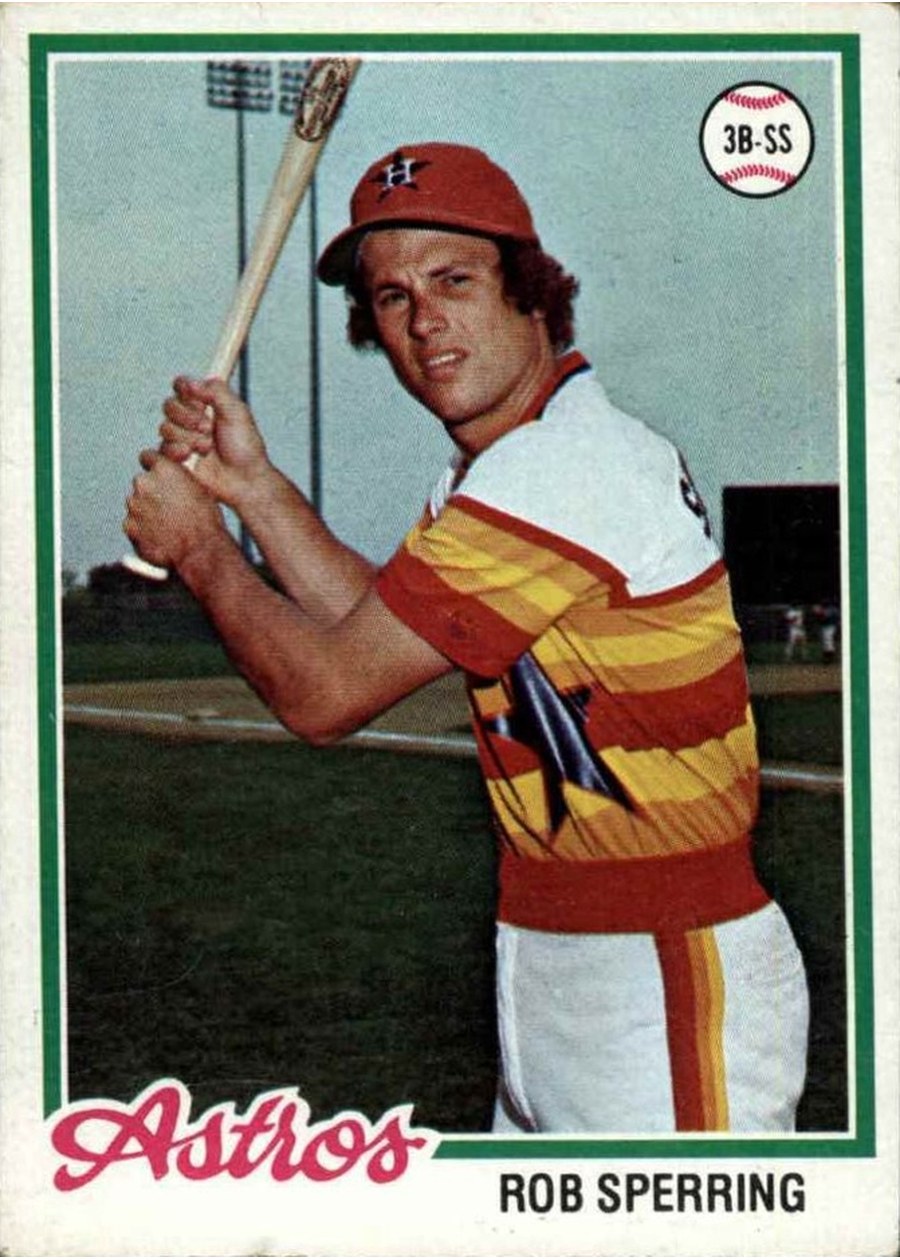 1978 Topps #514 Rob Sperring, Houston Astros