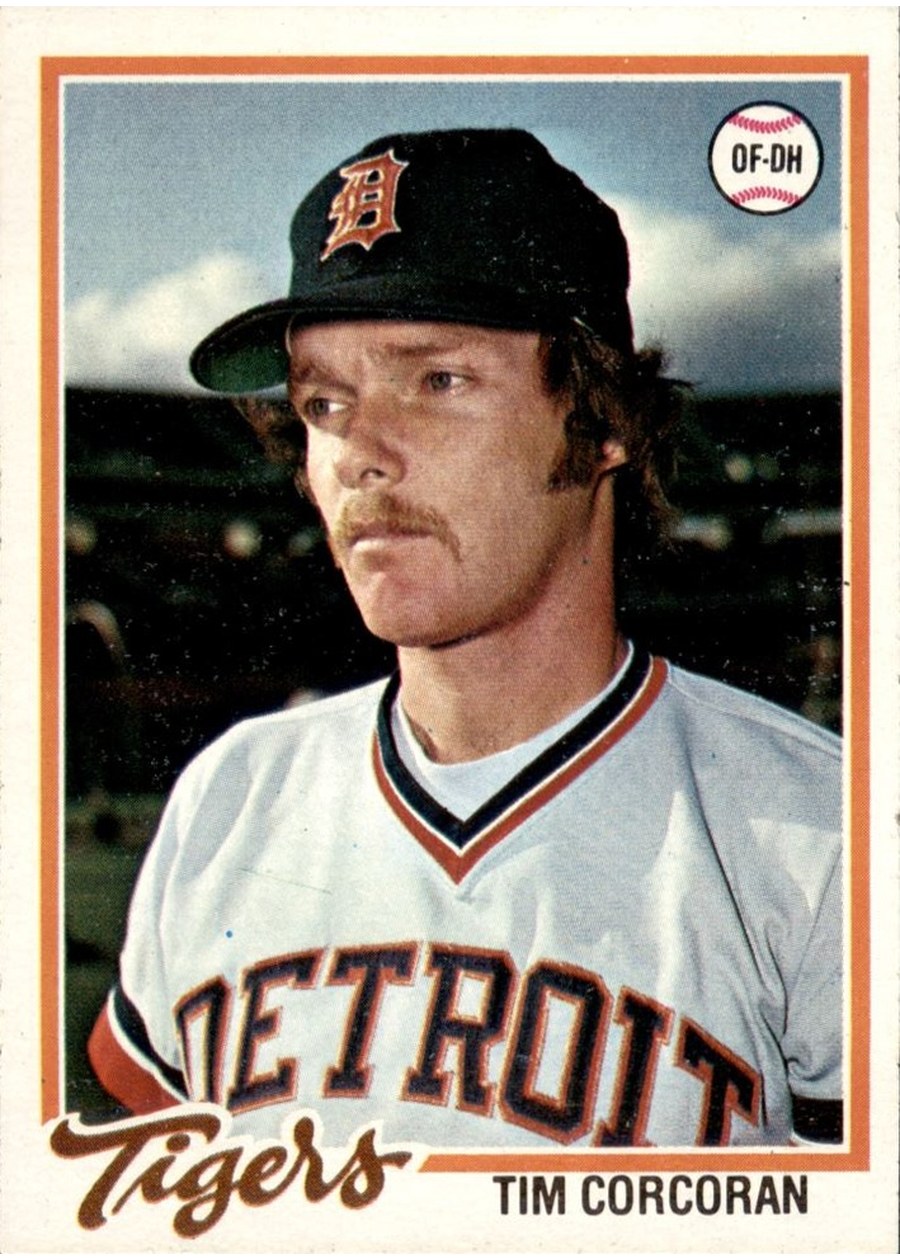 1978 Topps #515 Tim Corcoran, Detroit Tigers