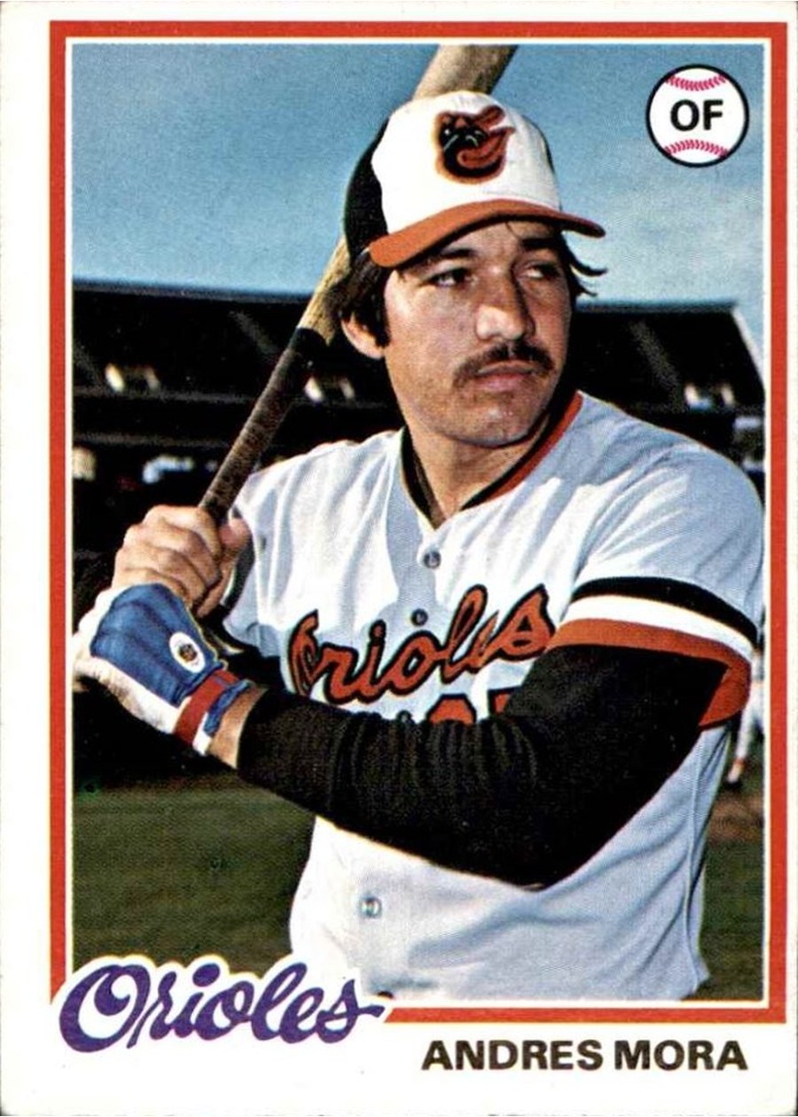 1978 Topps #517 Andres Mora, Baltimore Orioles