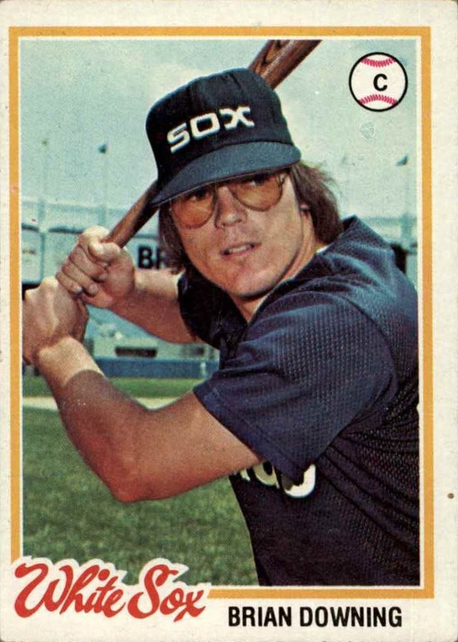 1978 Topps #519 Brian Downing, Chicago White Sox