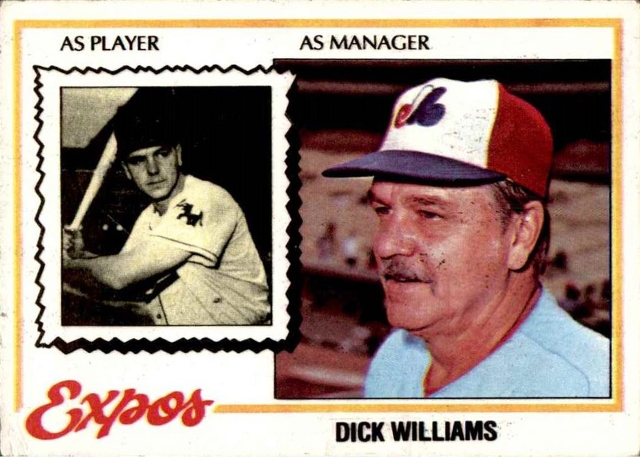 1978 Topps #522 Dick Williams, Montreal Expos