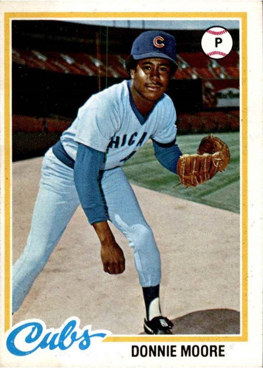 1978 Topps #523 Donnie Moore, Chicago Cubs