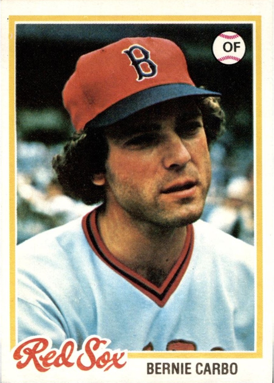 1978 Topps #524 Bernie Carbo, Boston Red Sox