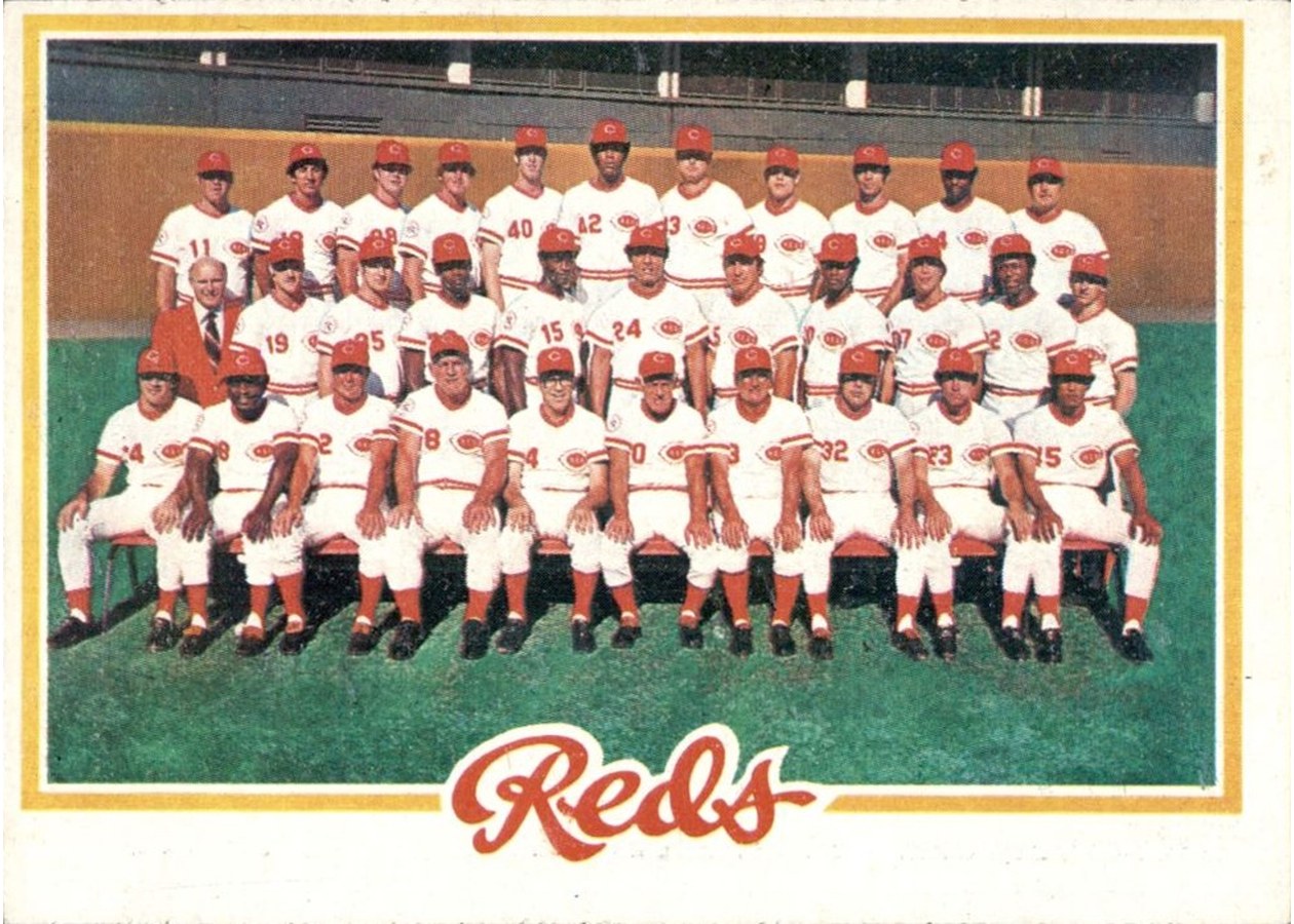 1978 Topps #526 Cincinnati Reds Team