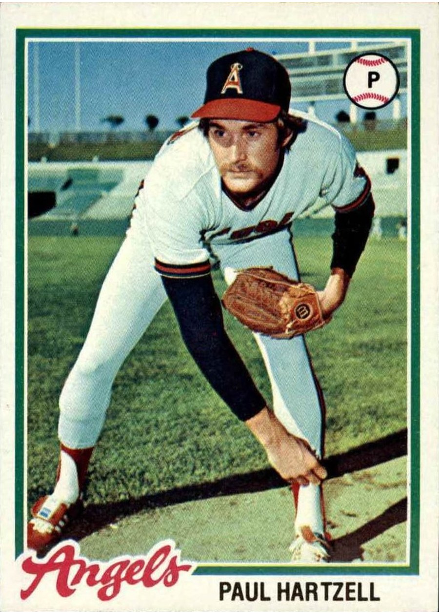 1978 Topps #529 Paul Hartzell, California Angels