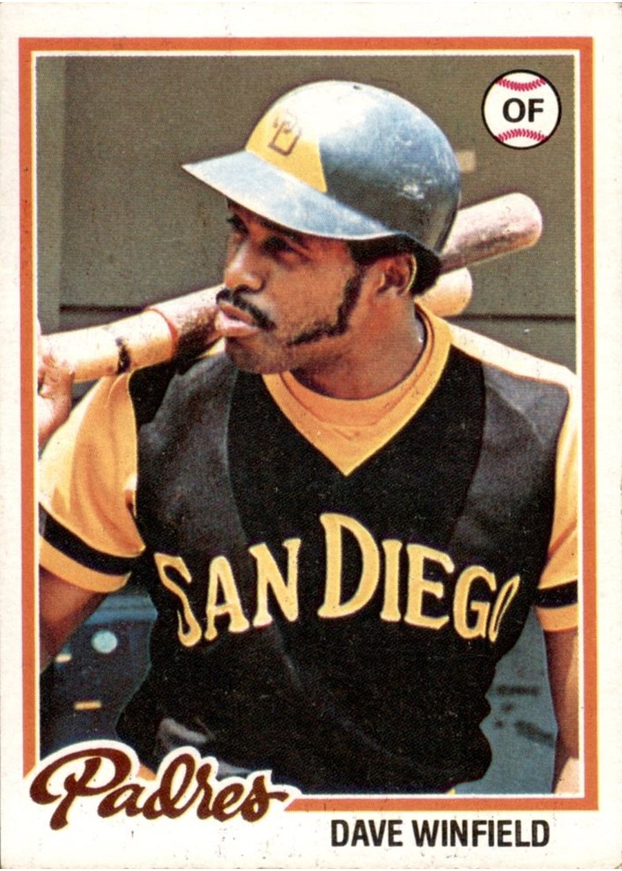 1978 Topps #530 Dave Winfield, San Diego Padres
