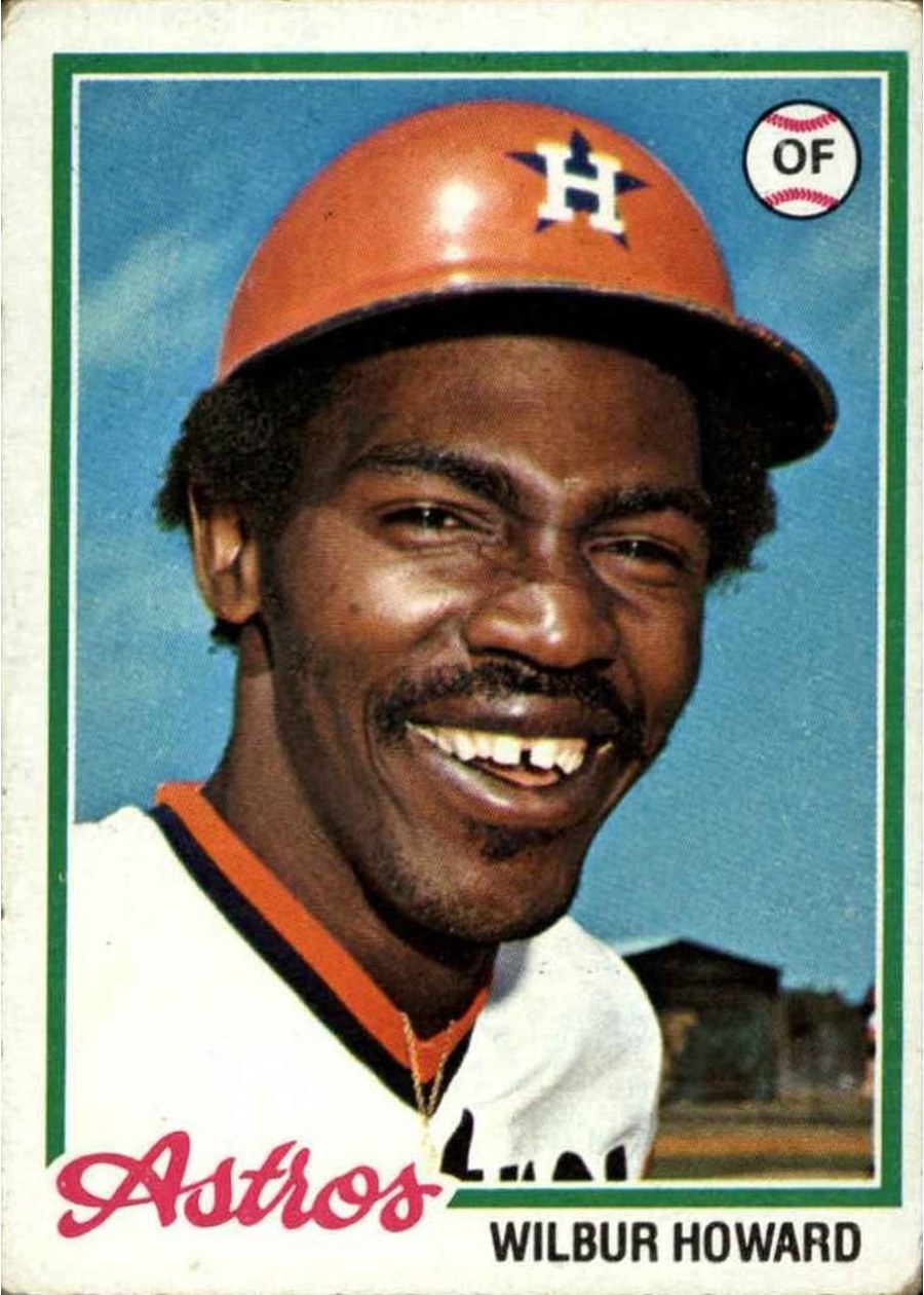 1978 Topps #534 Wilbur Howard, Houston Astros