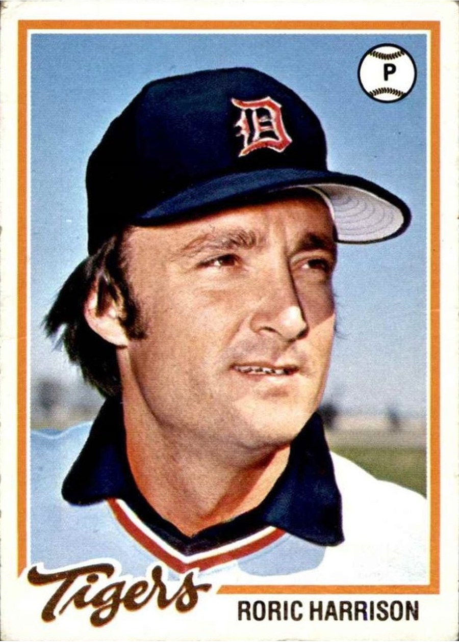 1978 Topps #536 Roric Harrison, Detroit Tigers