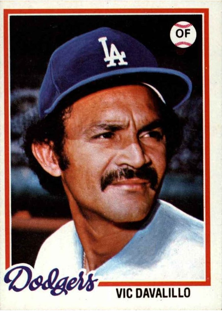 1978 Topps #539 Vic Davalillo, Los Angeles Dodgers