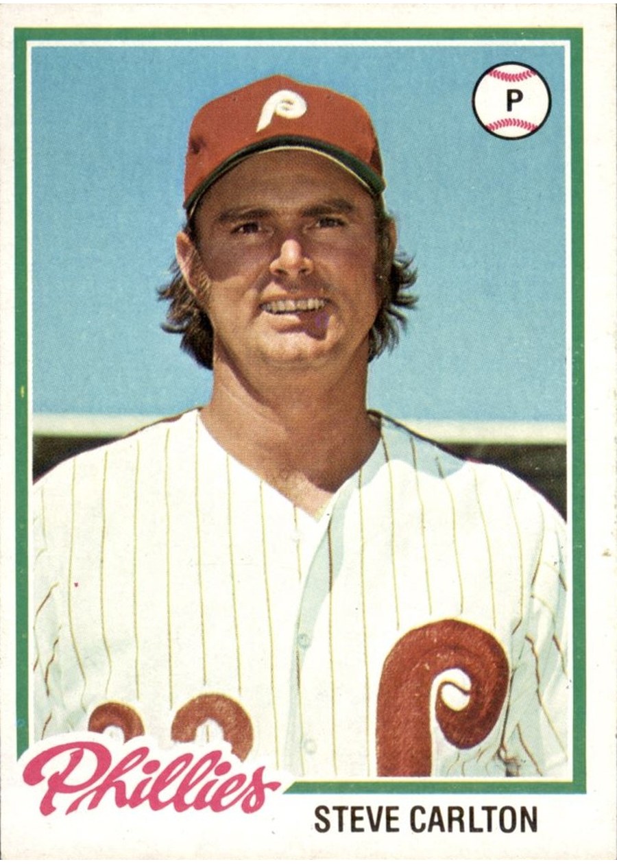 1978 Topps #540 Steve Carlton, Philadelphia Phillies
