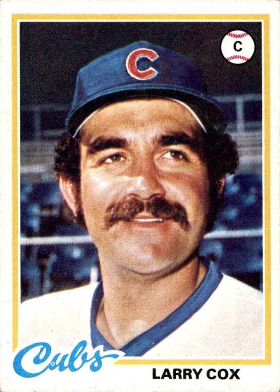 1978 Topps #541 Larry Cox, Chicago Cubs