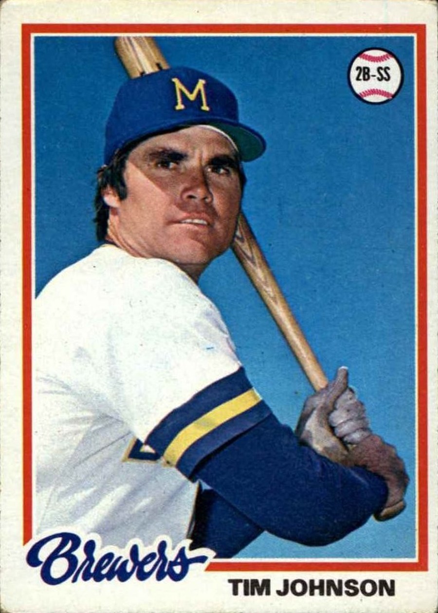 1978 Topps #542 Tim Johnson, Milwaukee Brewers