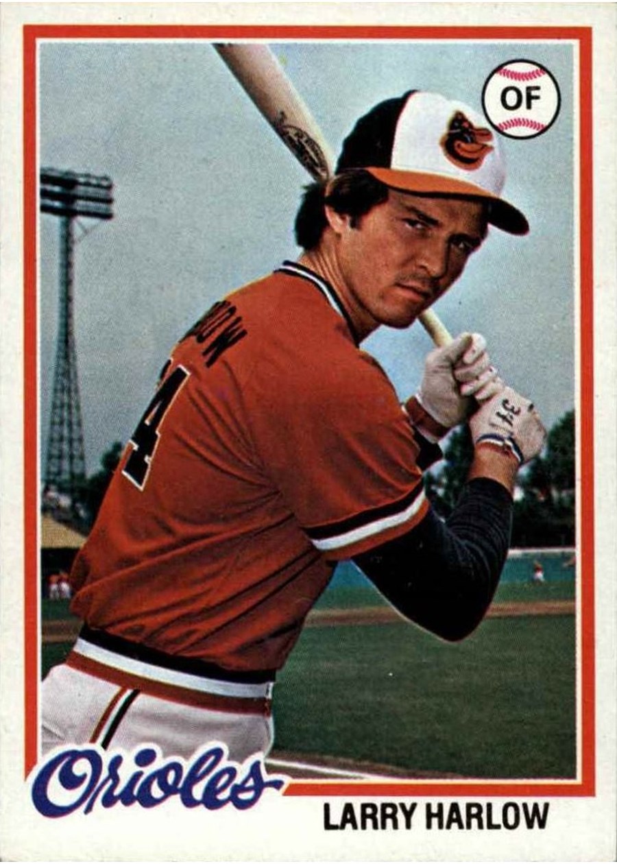 1978 Topps #543 Larry Harlow, Baltimore Orioles