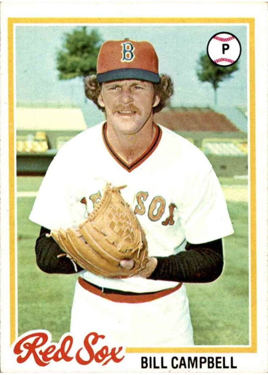 1978 Topps #545 Bill Campbell, Boston Red Sox