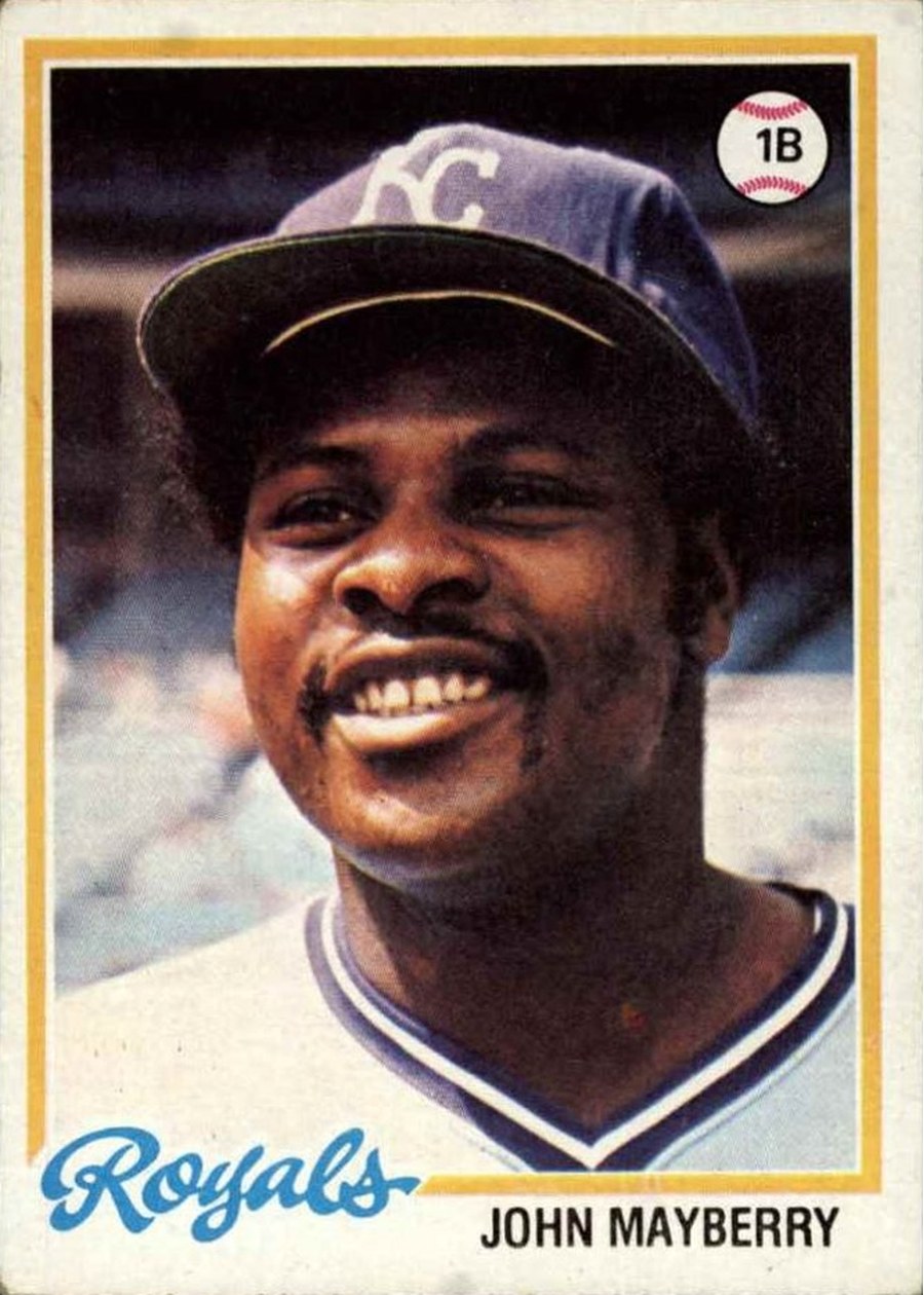 1978 Topps #550 John Mayberry, Kansas City Royals