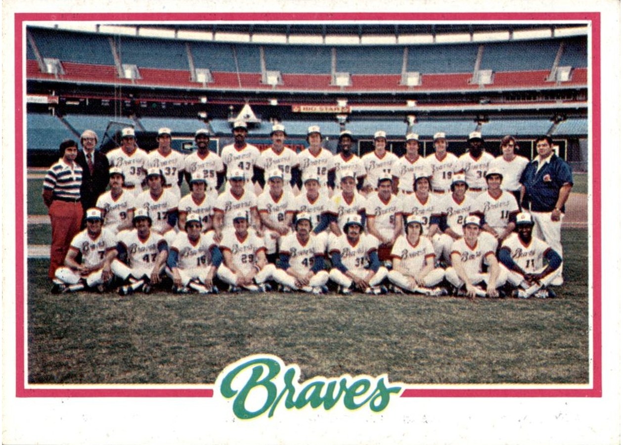 1978 Topps #551 Atlanta Braves Team