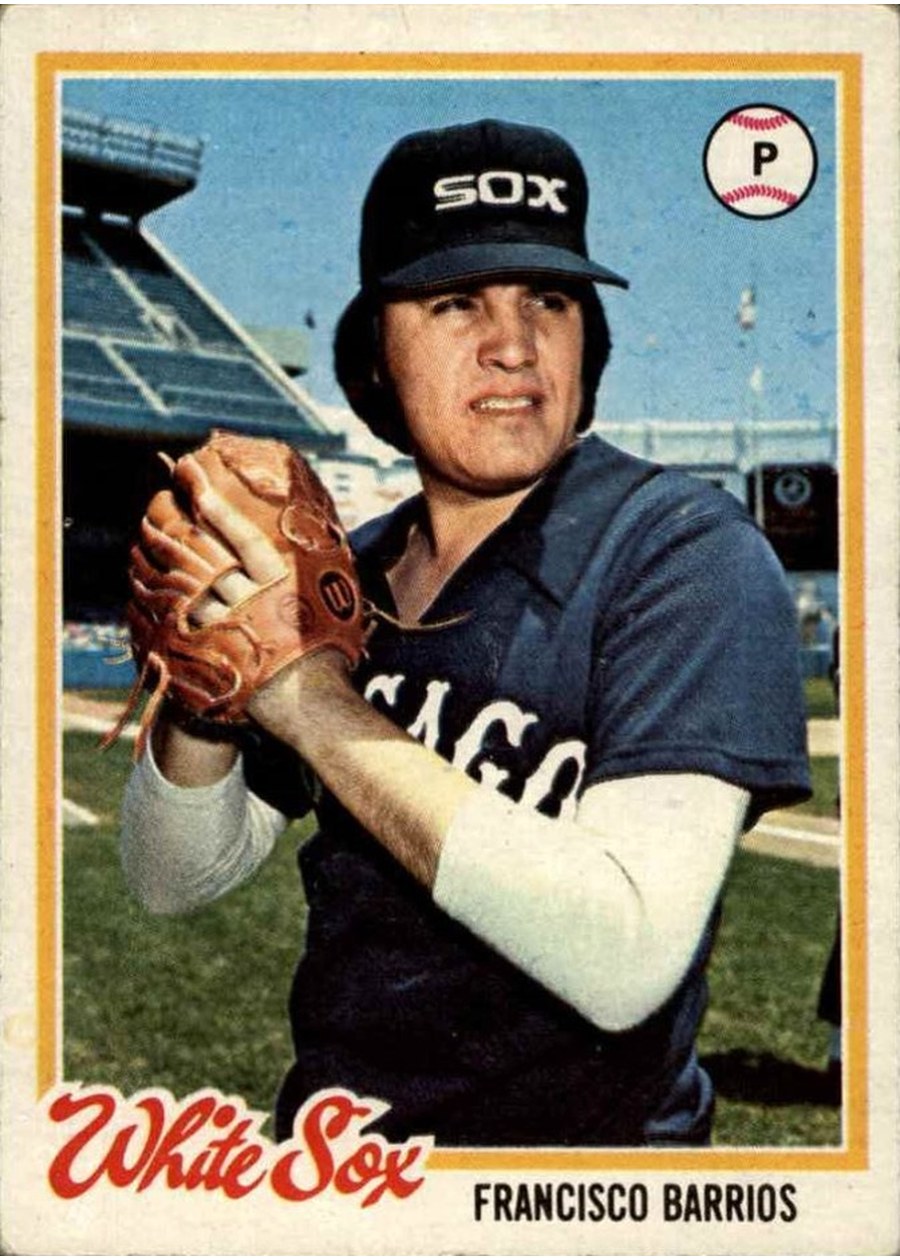 1978 Topps #552 Francisco Barrios, Chicago White Sox