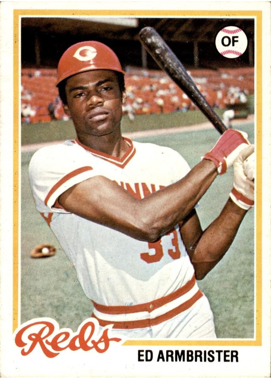 1978 Topps #556 Ed Armbrister, Cincinnati Reds