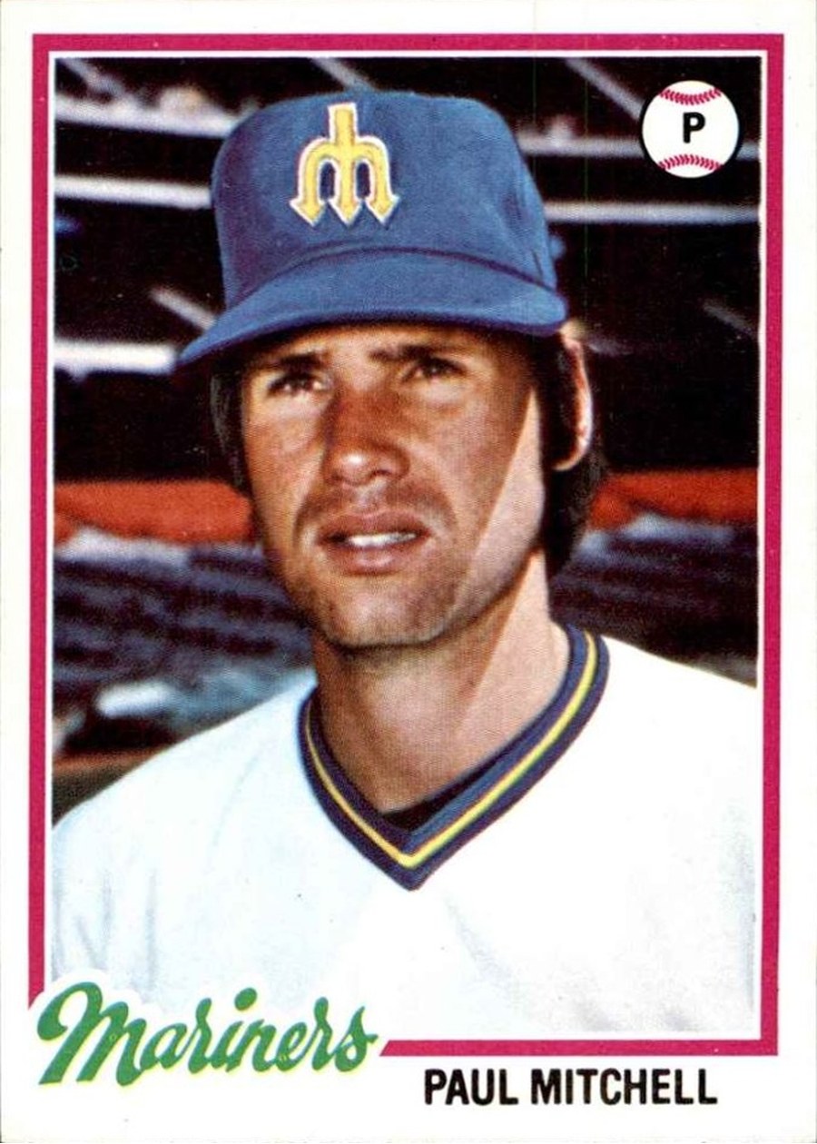 1978 Topps #558 Paul Mitchell, Seattle Mariners