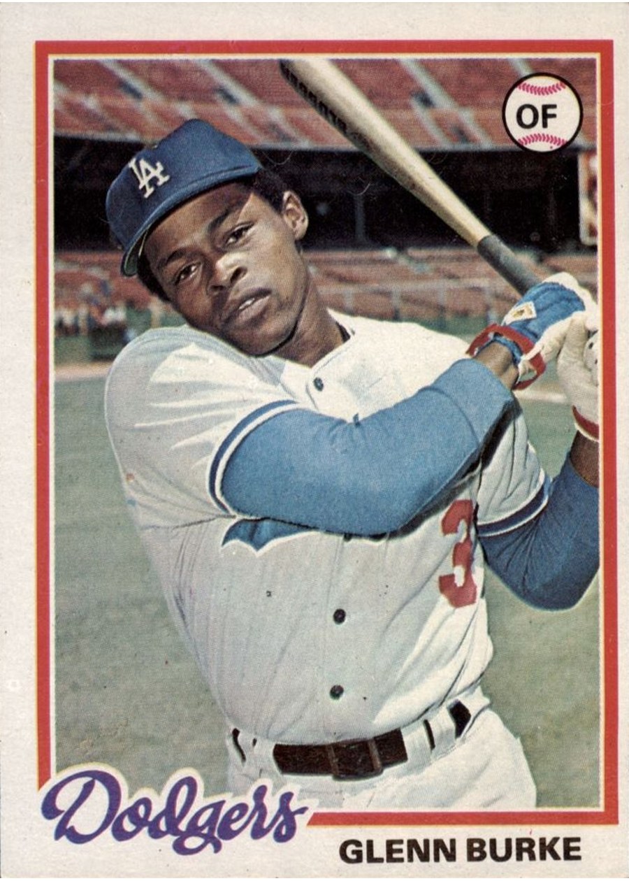 1978 Topps #562 Glenn Burke, Los Angeles Dodgers