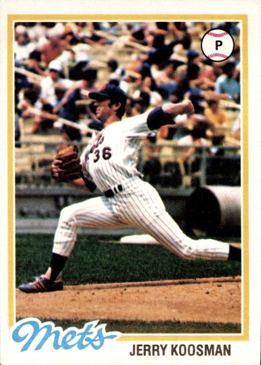 1978 Topps #565 Jerry Koosman, New York Mets