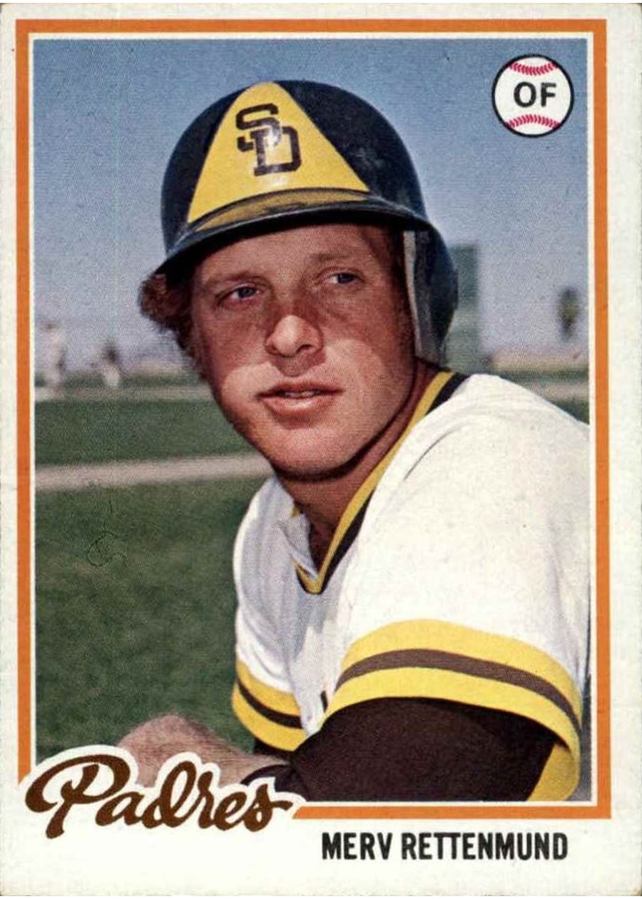 1978 Topps #566 Merv Rettenmund, San Diego Padres