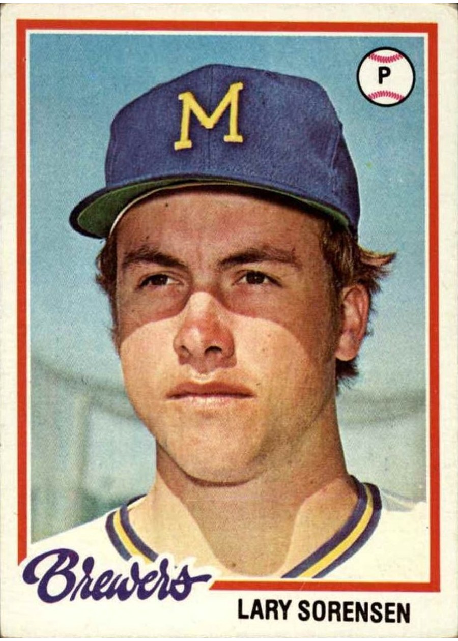 1978 Topps #569 Lary Sorensen, Milwaukee Brewers