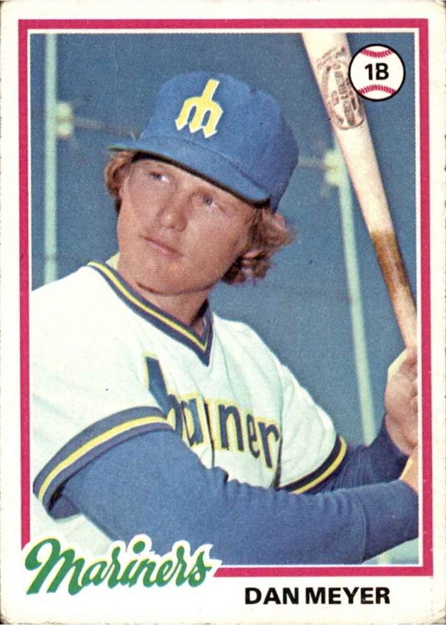 1978 Topps #57 Dan Meyer, Seattle Mariners