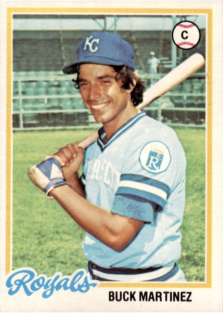 1978 Topps #571 Buck Martinez, Kansas City Royals