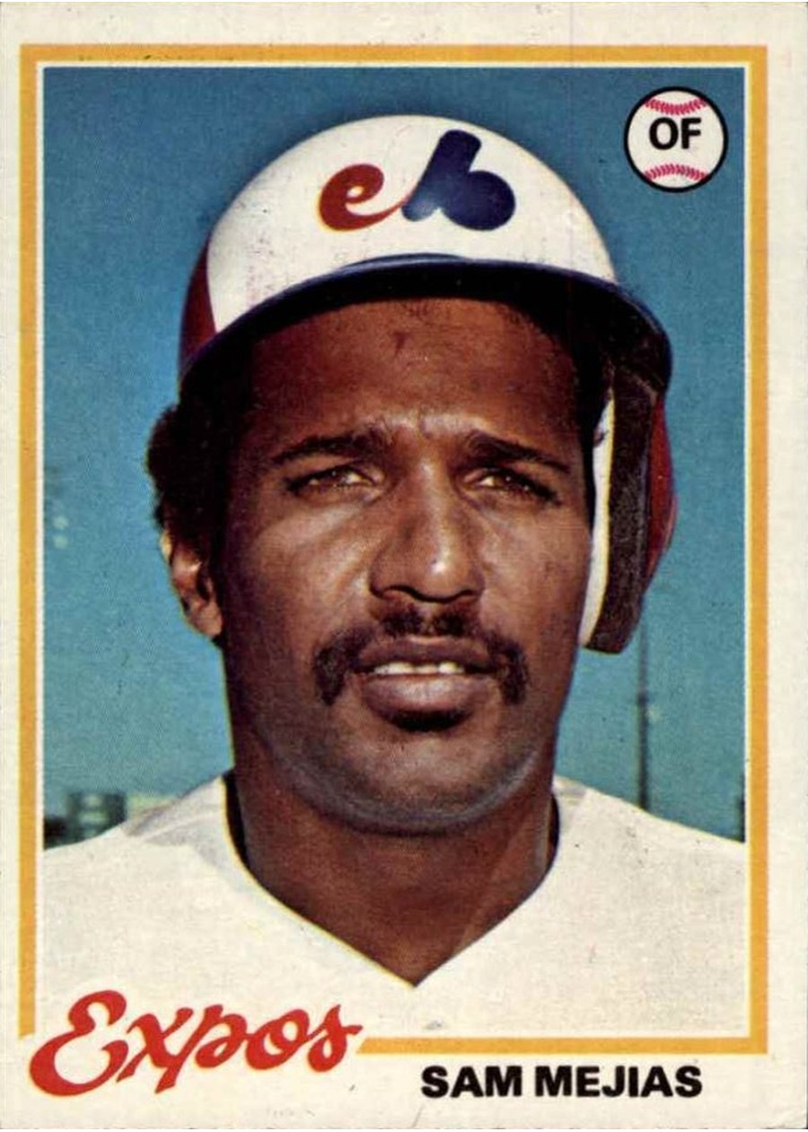 1978 Topps #576 Sam Mejias, Montreal Expos