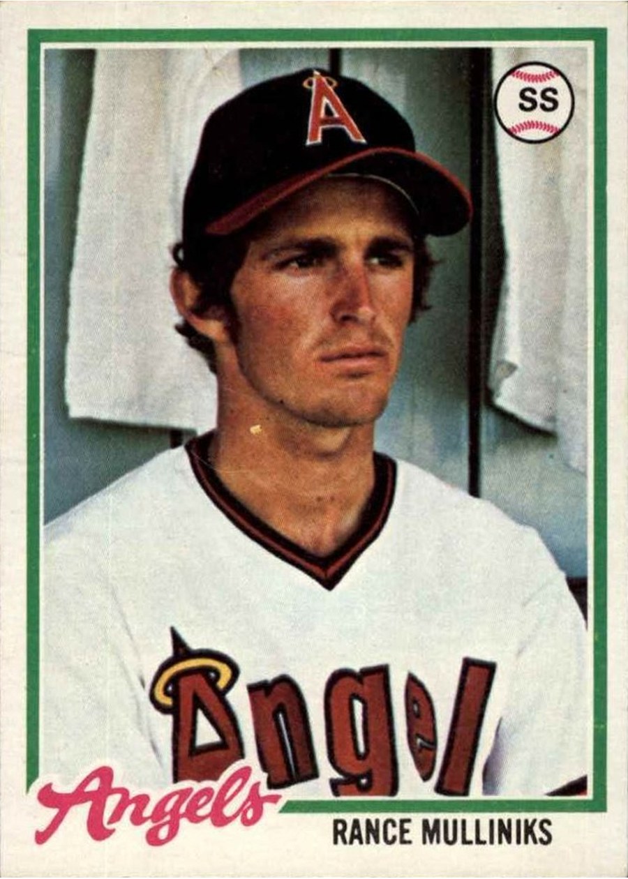 1978 Topps #579 Rance Mulliniks, California Angels