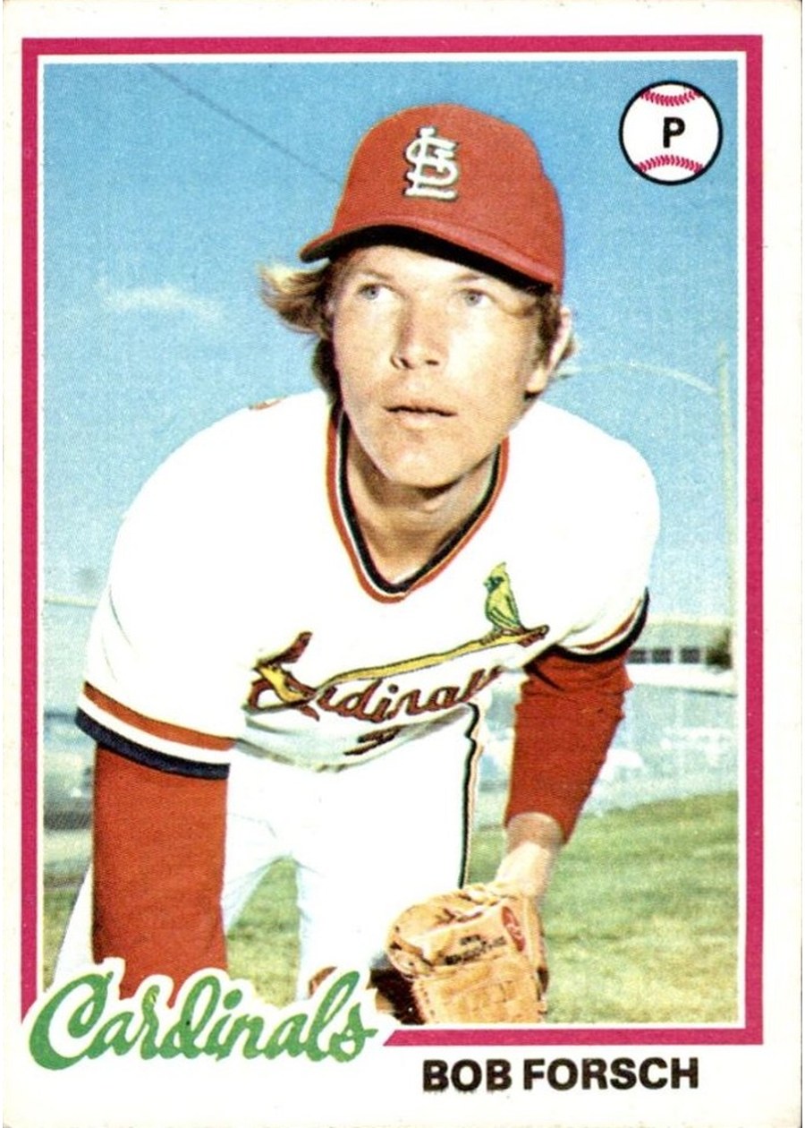 1978 Topps #58 Bob Forsch, St. Louis Cardinals